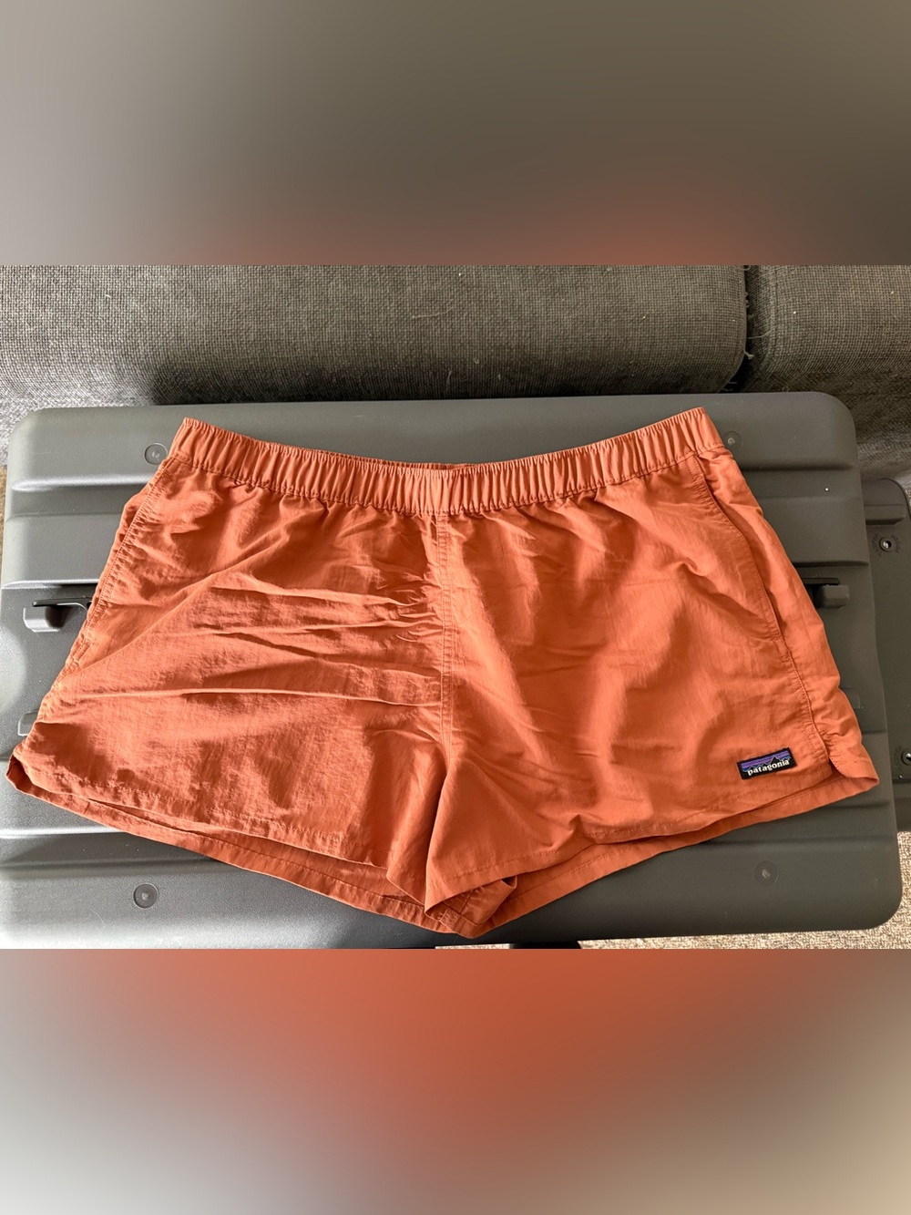 Patagonia Women's Athletic Shorts in Coral Orange